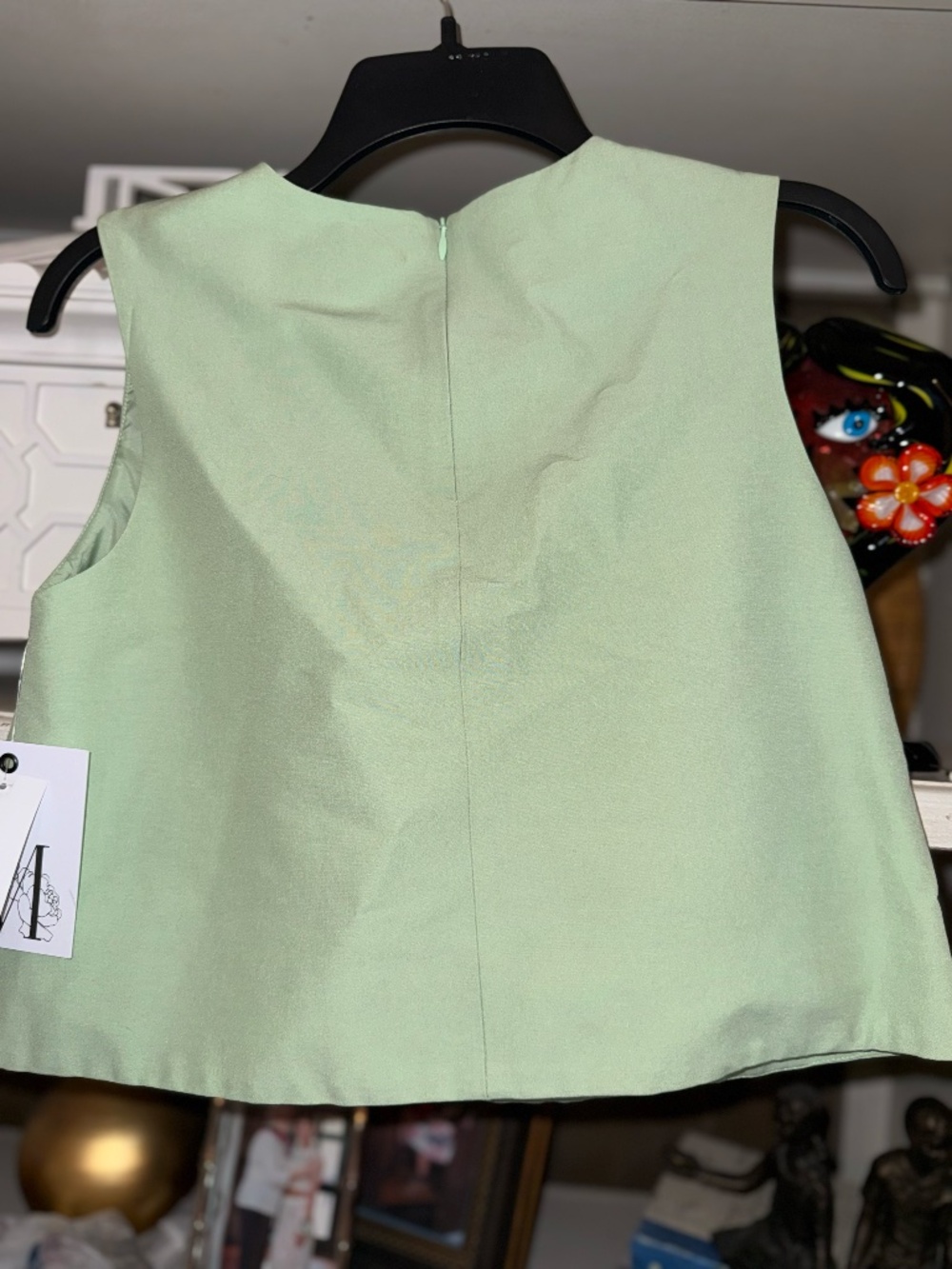 Mestiza Xs Bianca bow top nwt stain - Picture 5 of 5